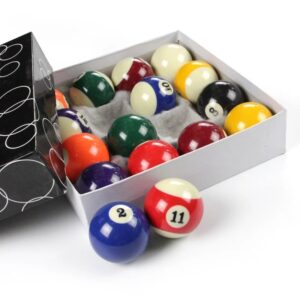 Click to see full view VIDEO 2+ JBB Billiard Pool Table Ball Set - 16 Balls || Size of The Ball - 52.5 MM