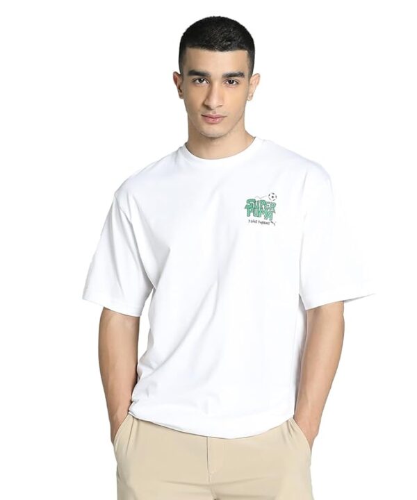 Puma Men's Printed Relaxed Fit T-Shirt