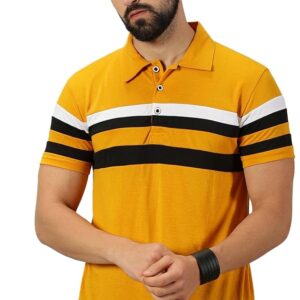 AUSK Men tshirt || Polo Neck Half Sleeve Regular Fit T-Shirts for Mens