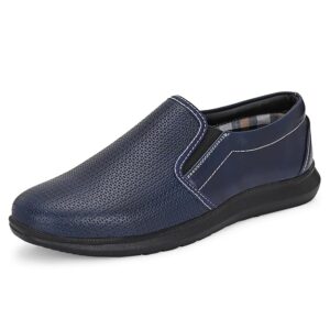 Centrino Slip-On Men's Casual Shoe | Stylish with Soft Cushioned Insole | Sleek Slip-On Design for Semi-Formal Look | Durable with Anti-Skid Sole | Ideal for Office Wear (9276)
